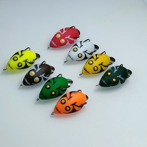 Esca Artificiale Galleggiante Bionica in Acciaio Inossidabile per Pesca a Trofeo, 4cm/6g, Multicolore, per Blackfish - Hot Ghost Face Thunder Frog Lure - Product Image 3