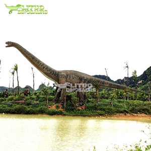 Modelo de Dinosaurio Braquiosaurio Animatrónico de Tamaño Real - Product Image 3