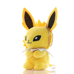 Porte-clés en peluche Pokémon de 4 pouces, animaux en peluche doux, poupée de dessin animé Kawaii, breloque pour sac à dos et <span class=keywords><strong>cartable</strong></span> - Product Image 3