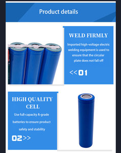 Batterie lithium-ion solide OEM ICR 18650 7.4V 4000mAh 6000mAh 8000mAh 10000mAh avec cathode LiCoO2 personnalisable 14500 18650 - Product Image 2