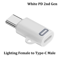 Pour Lightning femelle vers Type C USB mâle adaptateur PD 35W iOS câble de charge rapide pour iPhone 15 14 Pro Max iPad mini Air USB-C