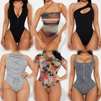 Kadın İki Parçalı Bikini Takımı Baskılı Puantiyeli Çizgili Yazlık Mayo Plaj Giysisi Polyester Mayo Koleksiyonu