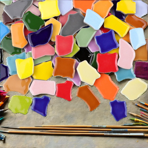 Decoración discreta, azulejos clásicos para interiores, decoración de pared moderna de cerámica para un hogar de ambiente relajado - Product Image 2