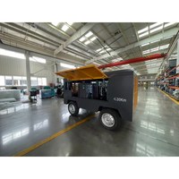 Compresseur d'air à vis à entraînement direct JinHui, portable, alimenté par courant alternatif, à économie d'énergie, 55 kW, 75 CV, refroidi par air, pour usage en construction