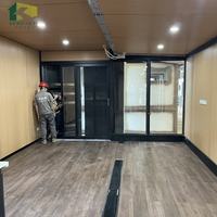 Panneau sandwich isolant résistant aux tremblements de terre et au vent, prix bas, vente directe d'usine, logement temporaire, maison préfabriquée en conteneur