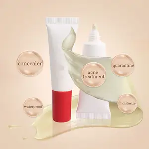 OEM Whitening Correct Red Tinted Acne Removal Treatment Serum Face Anti Acne Cream Repair