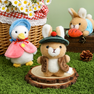 Licensed <strong>Peter</strong> <strong>Rabbit</strong> Forest Gathering Surprise Box Whole Set Cute Plush Keychain <strong>Toy</strong> Collection - Product Image 3