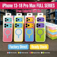 Coque de téléphone magnétique en acrylique de luxe, couleurs bonbons, finition mate douce, boîte en papier de luxe, couleurs dopamine pour iPhone 18 Pro Max Edge
