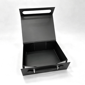 Caja de Embalaje de Papel para Maletas con Logotipo Personalizado, Caja de Regalo en Forma de <span class=keywords><strong>Libro</strong></span>, Impresión en Serigrafía con Lámina Dorada para Regalos de Boda y Festivales - Product Image 3