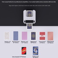 Nouveau Mélangeur de Cartes Multifonctionnel Tout-en-un pour Texas Hold'em Duan Tan Poker Version Rapide Fabriqué en Chine Boîte en Carton