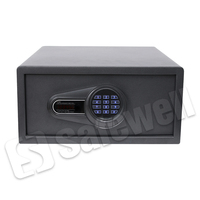 Coffre-fort électronique numérique motorisé Safewell H0402M pour chambre d'hôtel, coffre-fort en métal pour la vente