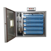 Incubateur industriel pour poulets de chair et poulets de chair 256 incubateur d'œufs pour machine à couver les œufs à vendre