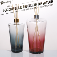 Bouteilles diffuseurs à roseaux en verre aromatiques personnalisables – Contenants de parfum vides durables et écologiques, tailles 50ml-300ml, design carré