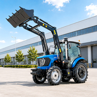 Traktor Mini Harga Murah 4 Roda Truk Traktor Pertanian 50hp 60hp 80hp 90hp 120hp 180hp Mesin EPA CE EURO 5 Traktor Pertanian