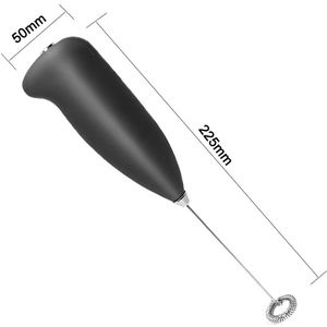 Mousseur à lait électrique portable mini, batteur à œufs manuel, agitateur à cappuccino, fouet à piles pour la cuisine domestique - Product Image 4