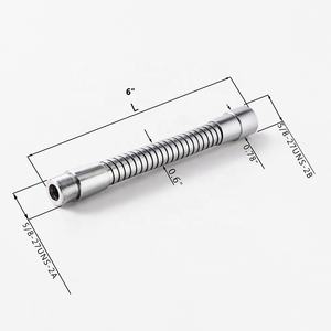 Haute qualité 6 pouces en acier chromé et tube à col de cygne en fer galvanisé bricolage support de tablette universel - Product Image 2