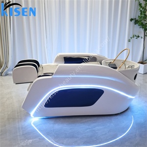Kisen Shampoo Automatic Massage <b>Bed</b> Hair Washing Chair Beauty Salon Electric Furniture Head Spa Water Circulation - Product Image 3