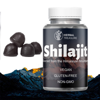 Marque privée OEM ODM Suppléments gommeux Suppléments pour hommes Soutien du niveau d'énergie Gommes de Shilajit extraites naturellement