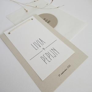 Tarjeta DE BODA sabia de papel de <span class=keywords><strong>dos</strong></span> <span class=keywords><strong>piezas</strong></span> holandesa antigua de lujo, Ahorre la fecha o cambie la fecha, invitaciones de boda Rústicas - Product Image 4