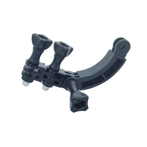 Soporte de Casco Curvo Ajustable de Liberación Rápida Adhesivo para Cámara de Acción, Motocicleta/Paracaidismo, para GoPro Hero13 Insta360 X5 <span class=keywords><strong>DJI</strong></span> <span class=keywords><strong>Osmo</strong></span> <span class=keywords><strong>6</strong></span> - Product Image 3