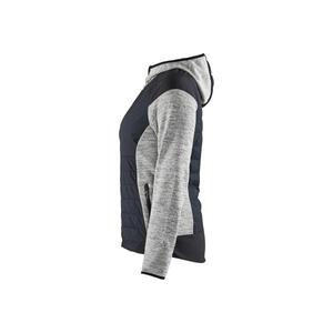 Blaklader-593121179099L แจ็คเก็ตไฮบริดของผู้หญิงสีเทา Melange/Black-EAN แจ็คเก็ตทำงาน7330509728581 - Product Image 5