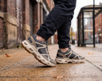 Semelle de chaussure de randonnée professionnelle pour l'extérieur, durable, antidérapante, absorption des chocs, EVA TPR TPU, résistante à l'eau, légère