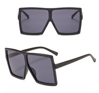 Lunettes de soleil carrées surdimensionnées, verres solaires pour femmes et hommes, à la mode, nouvelle collection