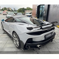 Kit de modification de carrosserie, style PRO, diffuseur arrière en fibre de carbone sèche, lèvre arrière, adapté à la McLaren GT