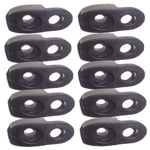 Clips pour câbles métalliques en nylon noir de 10 mm pour accessoires de kayak et bateaux d'extérieur, lot de 10 - Product Image 3