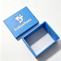 Boîtes d'emballage pliables en carton ondulé pour chaussures de sport, en matériaux recyclés, vente en gros, multi-styles, couleur personnalisée, pour chaussures de bébé, baskets, cadeaux