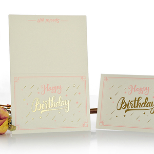 <span class=keywords><strong>Carte</strong></span> <span class=keywords><strong>de</strong></span> remerciement d'anniversaire en feuille d'or personnalisée <span class=keywords><strong>Carte</strong></span> <span class=keywords><strong>de</strong></span> <span class=keywords><strong>voeux</strong></span> imprimée en papier pour petite entreprise Stock - Product Image 5