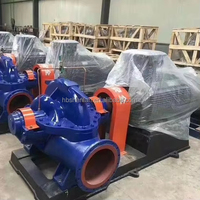 Pompe centrifuge à haut débit, pompe centrifuge à double volute, aspiration, support OEM, conception à carter divisé