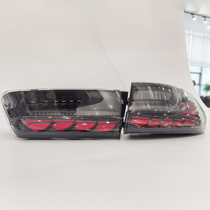 3 Series G20 G28 G80 Scale Taillight OLED Rear Lamp Black <b>Red</b> <b>LED</b> ABS Material 12V/24V Lens Amber Running <b>Light</b> for 3 Series - Product Image 2