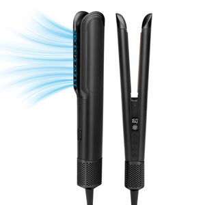 Heet 2025 2- In-1 We Om Stijltang En Droger Te Drogen Flatijzeren Salon Planchas De Cabello Luchtstijltang Met Koude Hete Lucht - Product Image 1