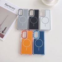 Étui de téléphone magnétique robuste pour Samsung Galaxy A17, double couche, antichoc, protection robuste, coque de téléphone mobile