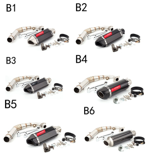 Sistema de Escape Completo para Motocicleta, Tubo Delantero y Silenciador Deslizable para <span class=keywords><strong>Yamaha</strong></span> Vity 125 VITY125, Silenciador de Escape para Moto - Product Image 3