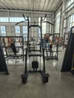 Tour de musculation multifonctionnelle professionnelle avec barre de traction et station de dips pour entraînement de force