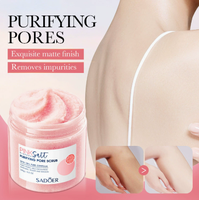 Gommage Corporel Hydratant et Éclaircissant à la Pâte d'Amande Infusée, Formule Enrichie en Vitamine E, Marque Blanche