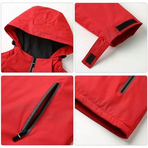 Vestes d'extérieur personnalisées pour hommes, zippées, coupe-vent design, softshell, imperméables - Product Image 4
