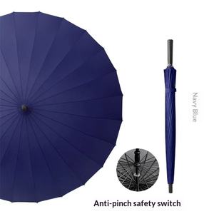 Parapluie long promotionnel avec logo personnalisé, parapluie publicitaire pour entreprises, cadeaux d'entreprise, événements et campagnes marketing - Product Image 2