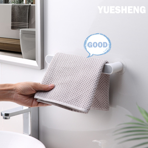 Thanh treo chủ phòng tắm phụ kiện phòng tắm kệ khăn đường sắt Thanh Wall Mount Bath Rack Treo tường khăn Rack với Sucker - Product Image 4
