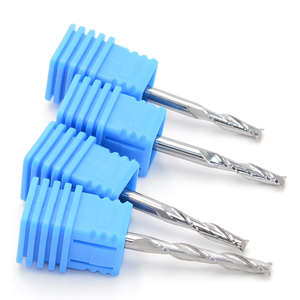 4*22 Flat <strong>End</strong> <strong>Mill</strong> 2 Flute Spiral Milling Cutter Two Flute CNC Engraving Bit for Wood MDF <strong>Carbide</strong> Tool Endmill 4mm - Product Image 4