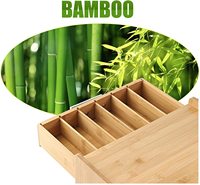 Pod à café en bambou transparent, Compatible avec Machine à café, distributeur de tiroir, rangement de cuisine