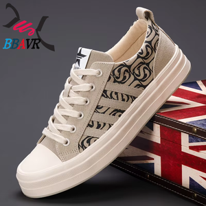 Zapatillas de Lona con Suela de Goma para Hombre, Diseño Moderno para Caminar y Deportes, Novedad 2025 - Product Image 3