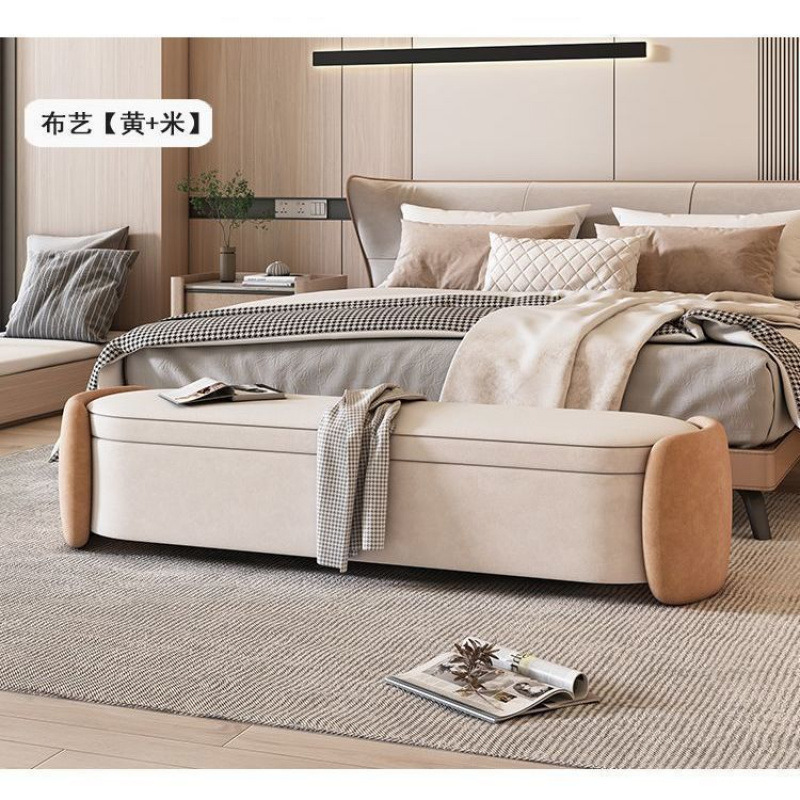 Style velours beige et brun jaunâtre