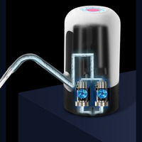 Pompe à eau électrique automatique intelligente portable rechargeable, distributeur d'eau potable, pompe à eau pour bouteille d'eau électrique
