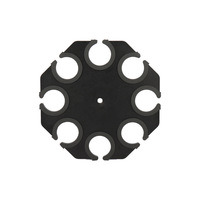 Support multi-microphones Gooermi pour micros dynamiques portables, filaires et sans fil, organisateur de rangement et présentoir