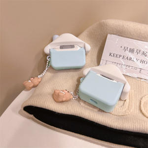 Étui drôle de dessin animé 3D Kawaii Cool House pour <span class=keywords><strong>Airpods</strong></span> Pro/Pro 2 Gen Cases 2023/2022/<span class=keywords><strong>2019</strong></span> - Product Image 4