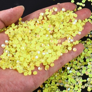 Cristales de Cristal de Imitación de Diamante OLeeya SS6-SS30 Luminosos, 1440 Piezas, Brillan en la Oscuridad, Base Plana, Sin Fijación en Caliente, para Decoración de Uñas - Product Image 4