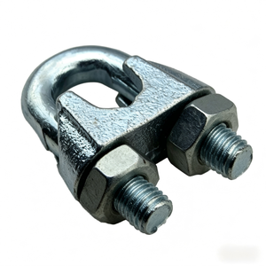 Abrazadera para Cables de Hierro Maleable Electrogalvanizado DIN 741 Tipo JIS, Embalaje en Caja/Bolsa, Hierro Maleable DIN 741 y Q235 - Product Image 5